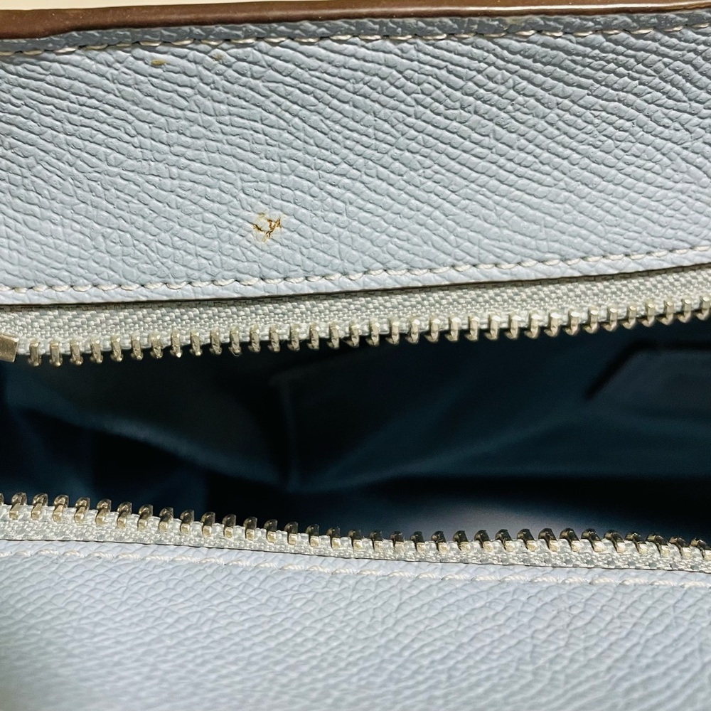 Coach Light Blue AveryTote Bag - Picture 15 of 15